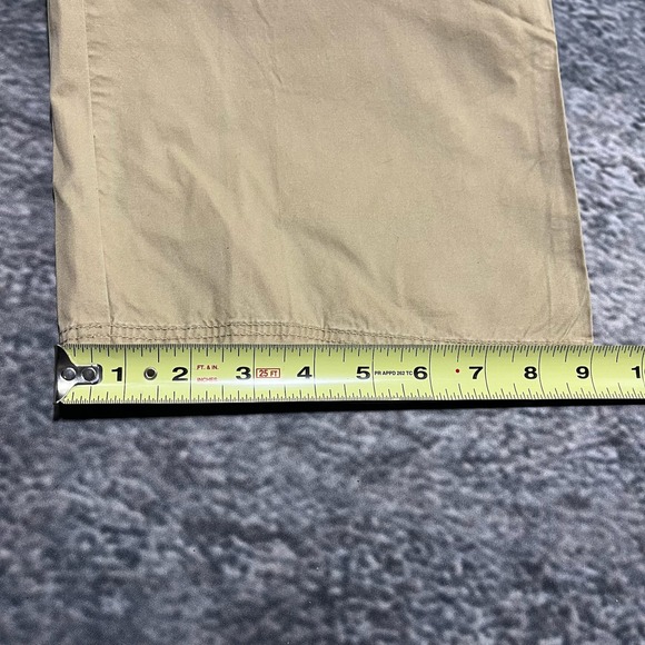 NWT J. Crew Cargo Pants Relaxed Fit Mens 34x30 Tan Ripstop Utility - Picture 15 of 15